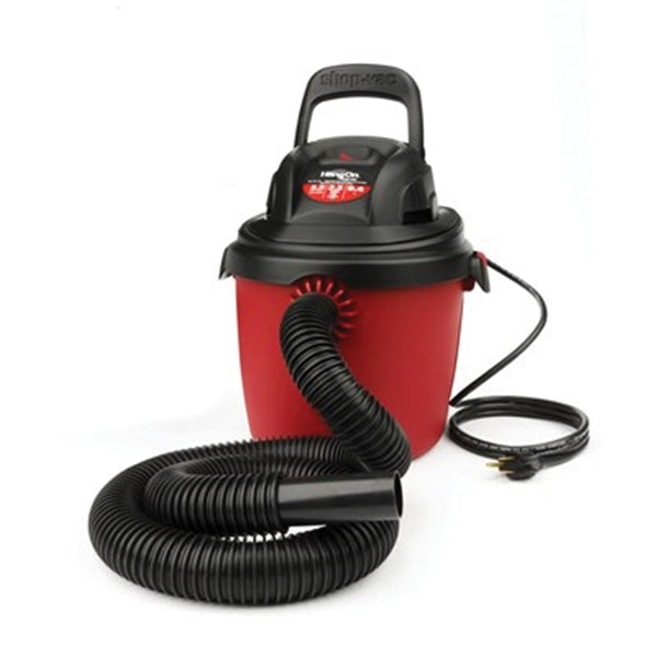 Shop-Vac HangOn 2036000 Wet and Dry Vacuum, 2.5 gal Vacuum, Foam Sleeve Filter, 120 V