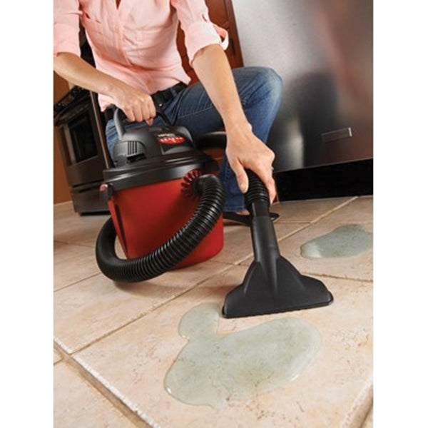 Shop-Vac HangOn 2036000 Wet and Dry Vacuum, 2.5 gal Vacuum, Foam Sleeve Filter, 120 V