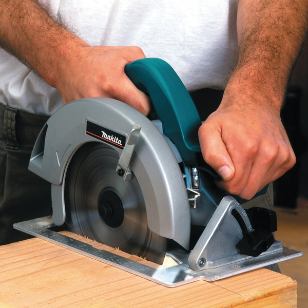 Makita 5007F Circular Saw, 15 A, 7-1/4 in Dia Blade, 5/8 in Arbor, 1-3/4 in at 45 deg, 2-3/8 in at 90 deg D Cutting