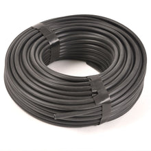 Load image into Gallery viewer, Raindrip 016010T Drip Watering Tubing, 0.16 to 0.197 in ID, 100 ft L, Polyethylene, Black
