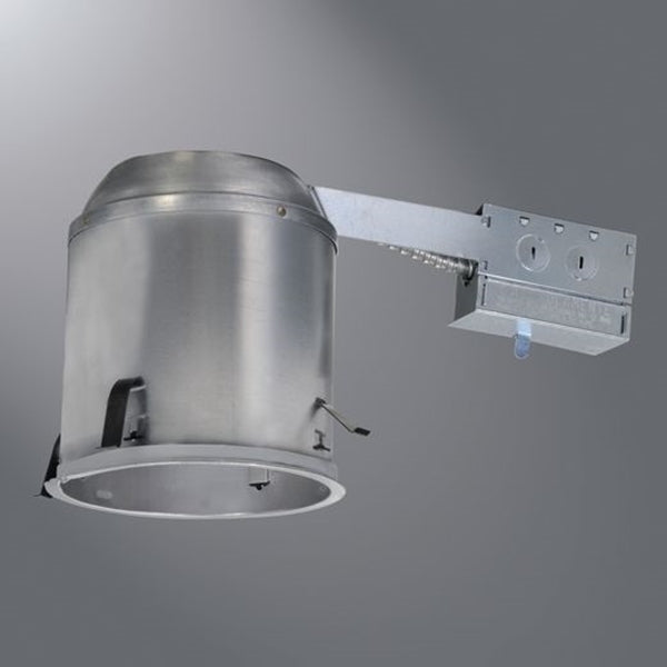 Halo H7RICAT Recessed Housing, 6 in Dia Recessed Can, Aluminum