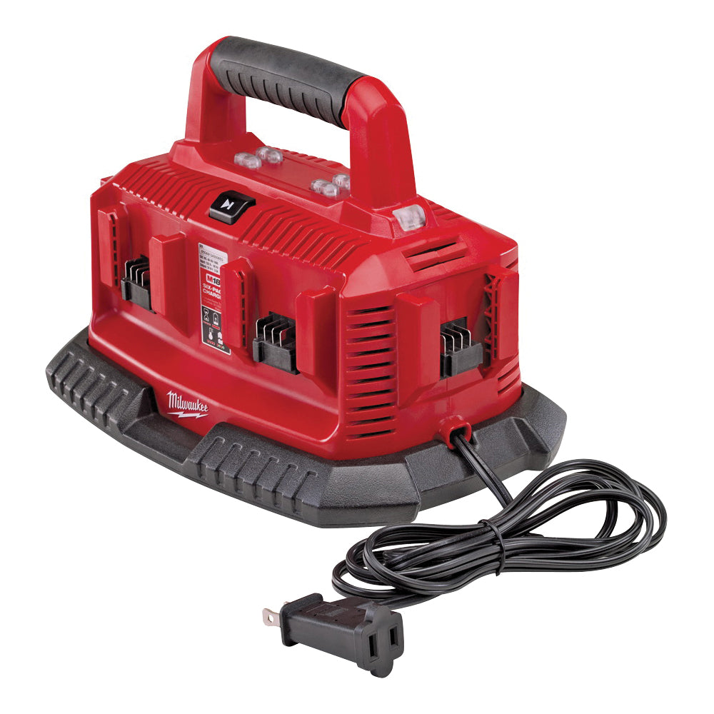 Milwaukee 48-59-1806 Sequential Charger, 18 V Input, 30, 60 min Charge, Battery Included: No