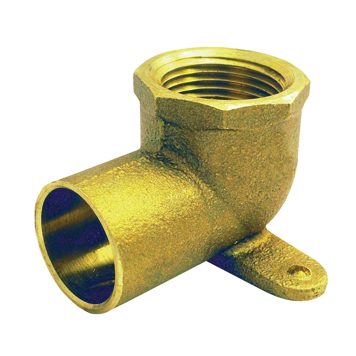 EPC 10156858 Pipe Elbow, 3/4 in, Compression x Female, 90 deg Angle, Brass