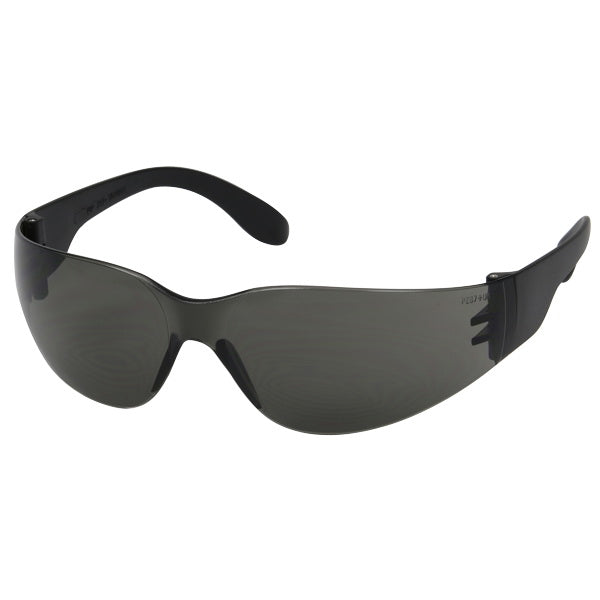 SAFETY WORKS 10006316 Close-Fitting Safety Glasses, Anti-Fog Lens, Rimless Frame, Black Frame, UV Protection: Yes