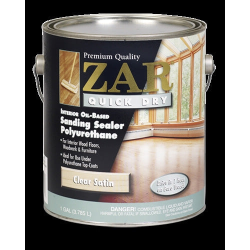 UGL 20412 Sanding Sealer, Light Amber, Liquid, 1 qt, Canister