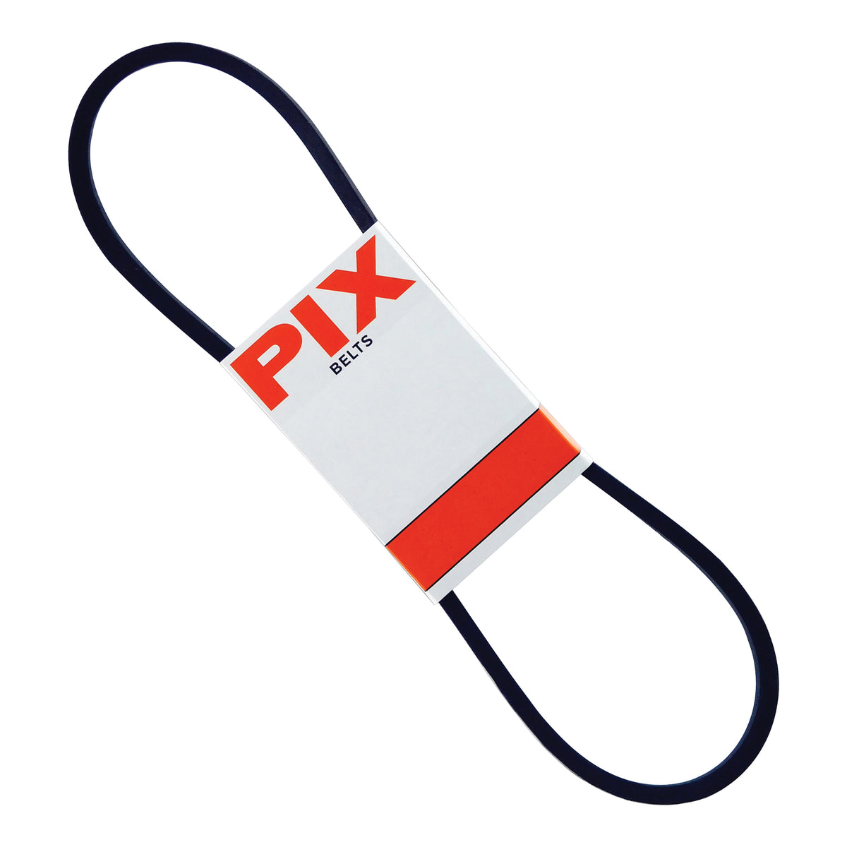 PIX B29/5L320 V-Belt, Molded Cog, 21/32 in W, 3/8 in Thick, Black