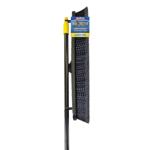 Quickie 00533 Push Broom, 24 in Sweep Face, Polypropylene Bristle, Steel Handle