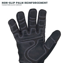 Load image into Gallery viewer, Youngstown Glove 03-3450-80-XL Insulated Work Gloves, Men&#39;s, XL, 9-1/2 to 10 in L, Wing Thumb, Hook-and-Loop Cuff, Nylon
