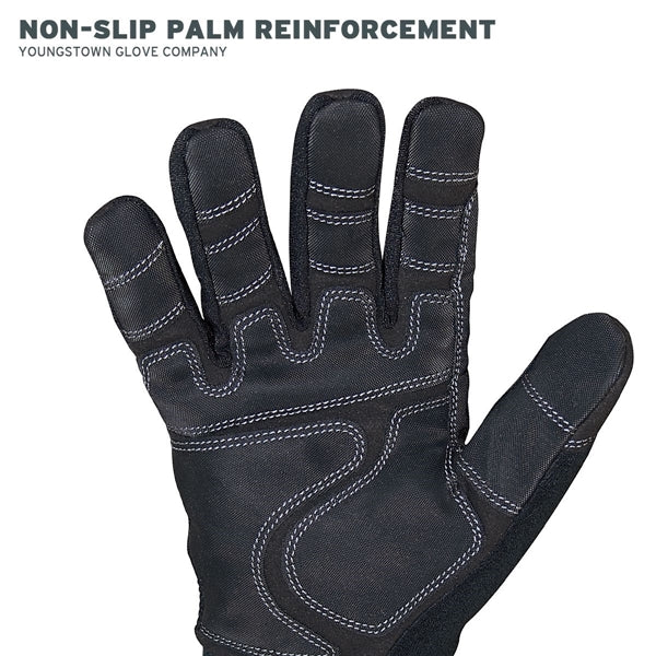 Youngstown Glove 03-3450-80-XXL Insulated Work Gloves, Men's, 2XL, 10 to 10-1/2 in L, Wing Thumb, Hook-and-Loop Cuff