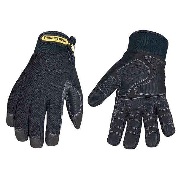 Youngstown Glove 03-3450-80-XL Insulated Work Gloves, Men's, XL, 9-1/2 to 10 in L, Wing Thumb, Hook-and-Loop Cuff, Nylon