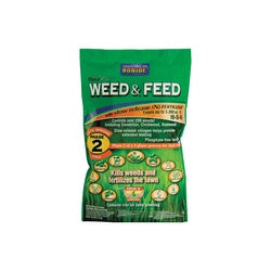 DuraTurf 60420 Weed and Feed Lawn Fertilizer, 16 lb, Solid, 16-0-8 N-P-K Ratio