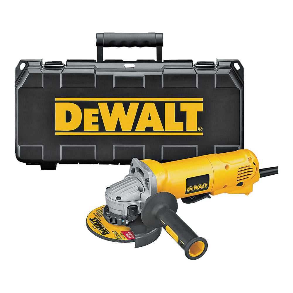 DeWALT DWE402K/D28402K Corded 4.5&quot; Small Angle Grinder Kit (Includes Kit Box)