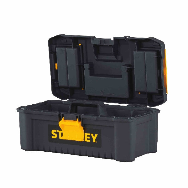 STANLEY Essential Series STST13331 Tool Box, 213.6 cu-in, Polypropylene, Black/Yellow