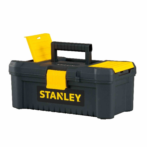 STANLEY Essential Series STST13331 Tool Box, 213.6 cu-in, Polypropylene, Black/Yellow