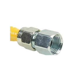 Load image into Gallery viewer, BrassCraft ProCoat Series CSSD54-48 Gas Connector, 1/2 x 1/2 in, Stainless Steel, 48 in L
