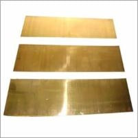 K & S 258 Decorative Metal Sheet, 3 to 4 in W, 7 to 12 in L, Brass