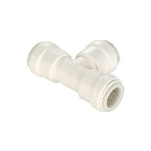 WATTS P-840/3523-14 Union Pipe Tee, 3/4 in, Sweat Push-Fit, Plastic, White, 100 psi Pressure