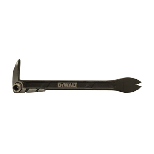 DeWALT DWHT55524 Claw Bar, 10 in L, Pointed Tip, 1/2 in Tip, Steel