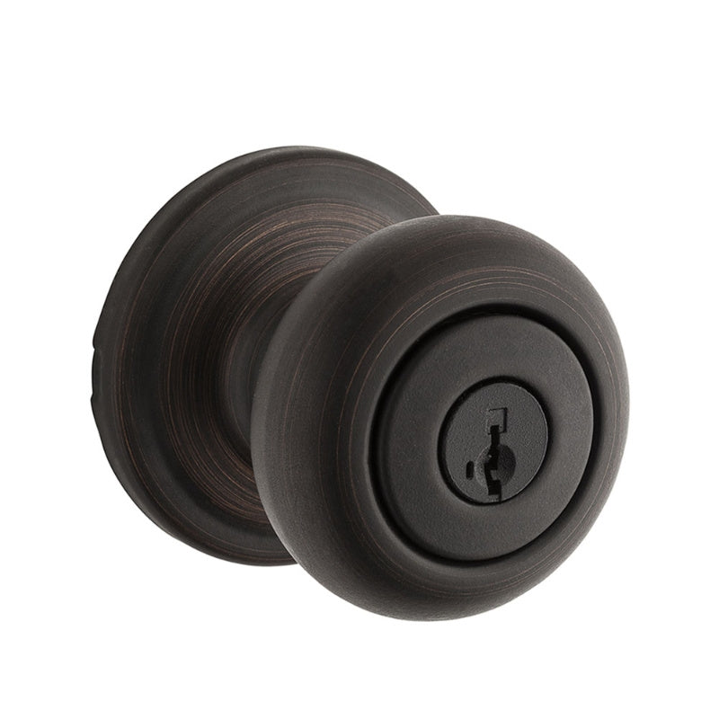 Kwikset Signature Series 740H11PSMTRCAL/RC Keyed Entry Knob, Metal, Venetian Bronze