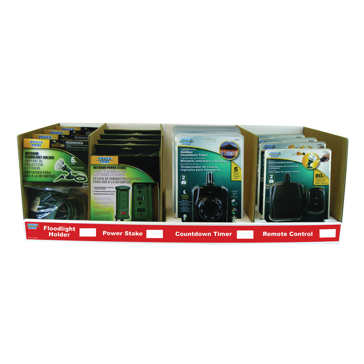 PowerZone TRYFLSTKCDRC Yard Strike Timer Display, 125 V