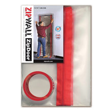 Load image into Gallery viewer, ZIPWALL ZipDoor ZDS Dust Containment Door Kit, Standard, 4 ft L, 7-1/2 ft W, Plastic
