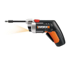 Load image into Gallery viewer, WORX WX252L XTD Xtended Reach Driver, Tool Only, 4 V, 1.5 Ah, 1/4 in Chuck, Hex Chuck
