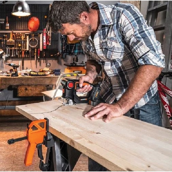 WORX WX550L Reciprocating and Jig Saw, Battery Included, 20 V, 1.5 Ah, 3/4 in L Stroke