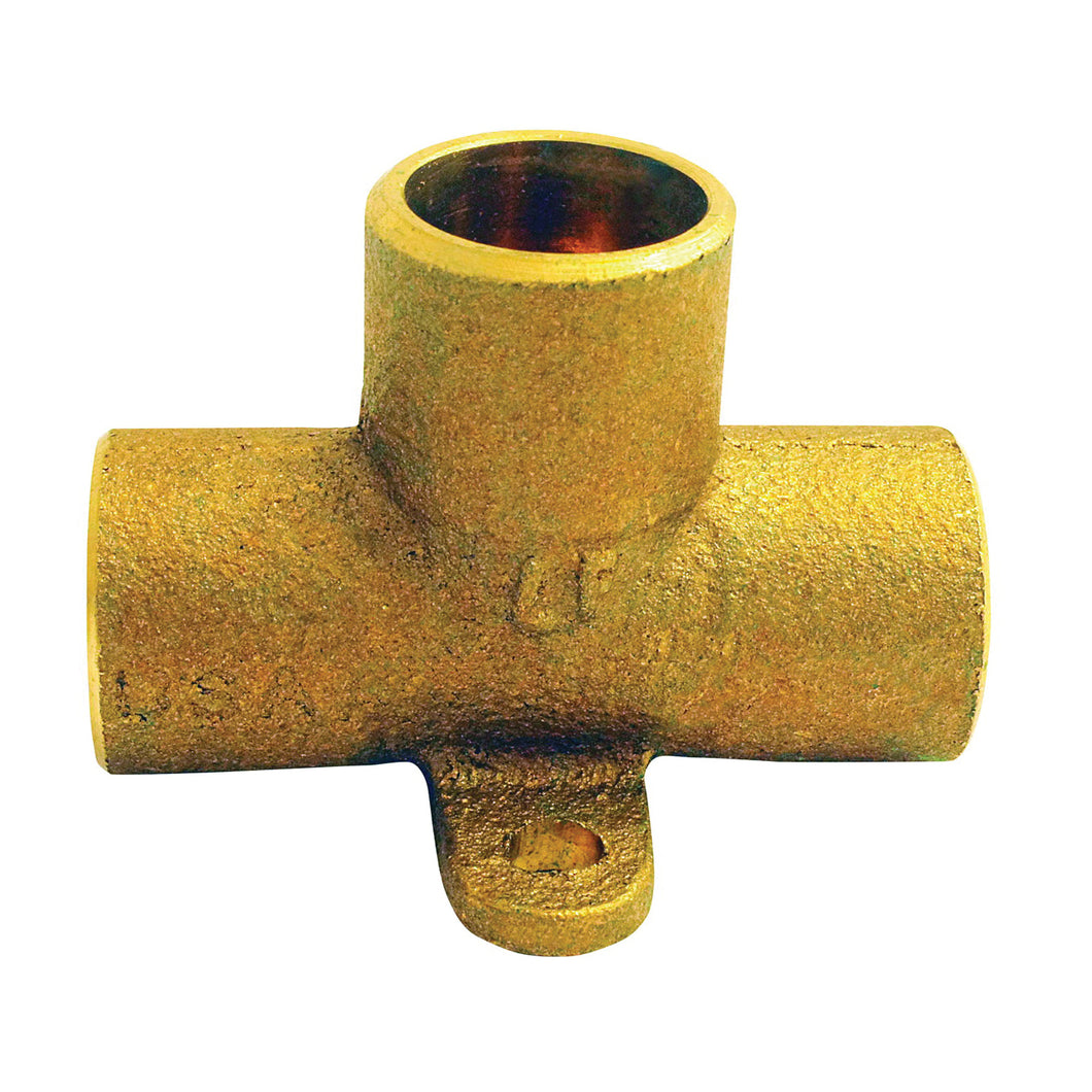 EPC 10156950 Pipe Tee, 1/2 in, Sweat, Copper