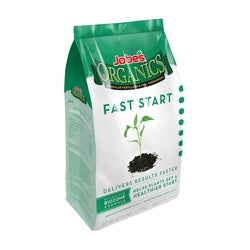 Jobes 09726 Fast Start Organic Plant Food, 4 lb, Granular, 4-4-2 N-P-K Ratio