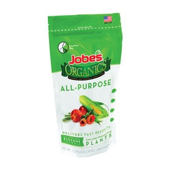 Jobes 09521 All-Purpose Organic Plant Food, 1.5 lb, Granular, 4-4-4 N-P-K Ratio
