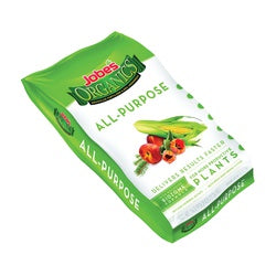 Jobes 09523 All-Purpose Organic Plant Food Fertilizer with Biozome, 16 lb, Granular, 4-4-4 N-P-K Ratio