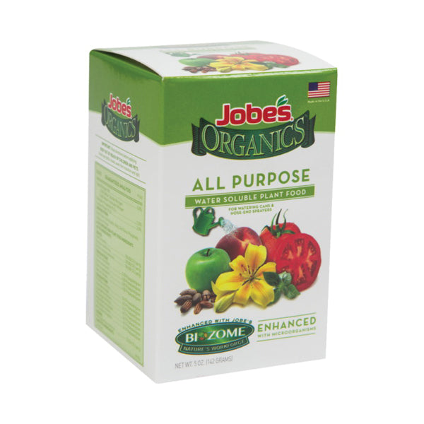 Jobes 08252 Organic All-Purpose Fertilizer, 20 oz Box, Powder, Solid, 5-2-3 N-P-K Ratio