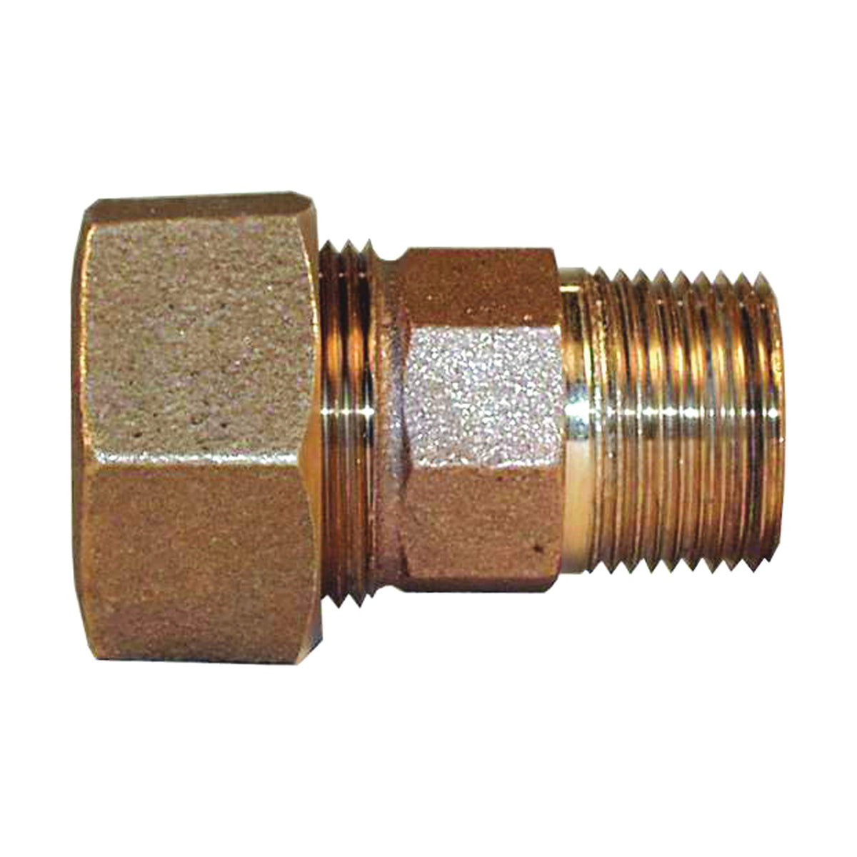 Legend T-4350NL Series 313-145NL Pipe Coupling, 1 in, Compression x MNPT, Bronze, 100 psi Pressure