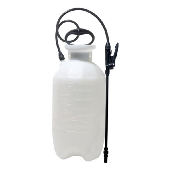 CHAPIN Lawn &amp; Garden Series 20000 Handheld Sprayer, 1 gal Tank, Poly Tank, 34 in L Hose, White
