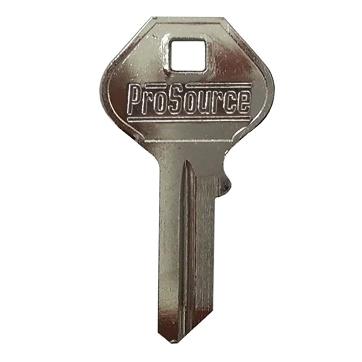 ProSource KB50-B Key Blank, Brass, Nickel, For: 600-2869, 600-2877, 012-0147 50 to 60 mm ProSource Brass Padlocks