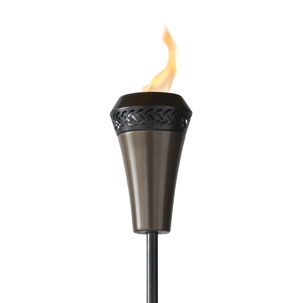 TIKI 1111033 Flame Torch, 66 in H, Metal