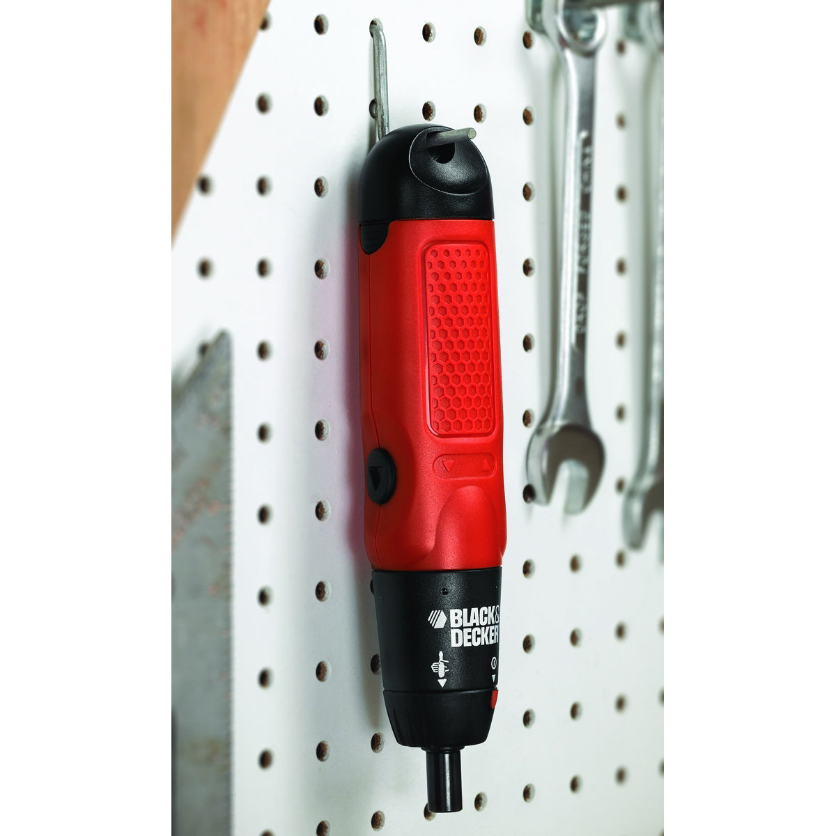 Black+Decker AS6NG Screwdriver, Battery Included, 6 V, 1/4 in Chuck, Keyless Chuck