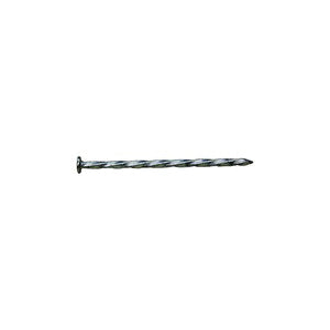 ProFIT 0010199 Deck Nail, 16D, 3-1/2 in L, Steel, Hot-Dipped Galvanized, Flat Head, Spiral Shank, 25 lb