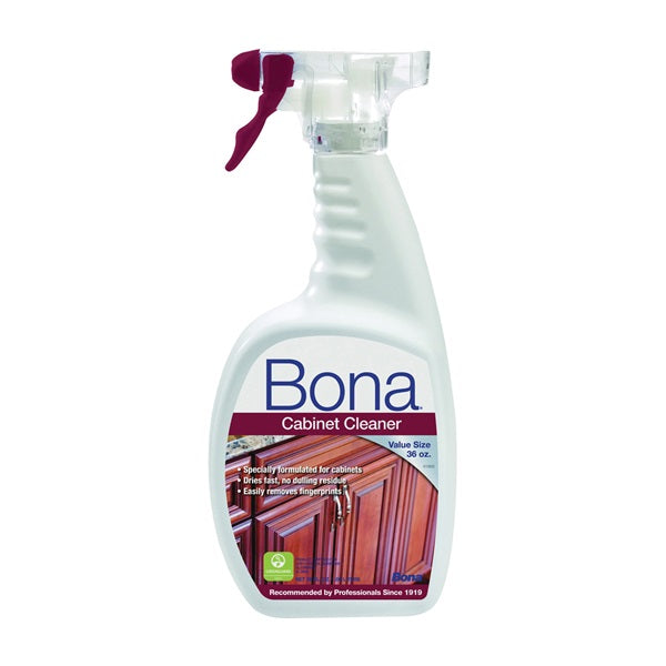 Bona WM700059005 Cabinet Cleaner, 36 oz, Liquid, Pleasant, Purple
