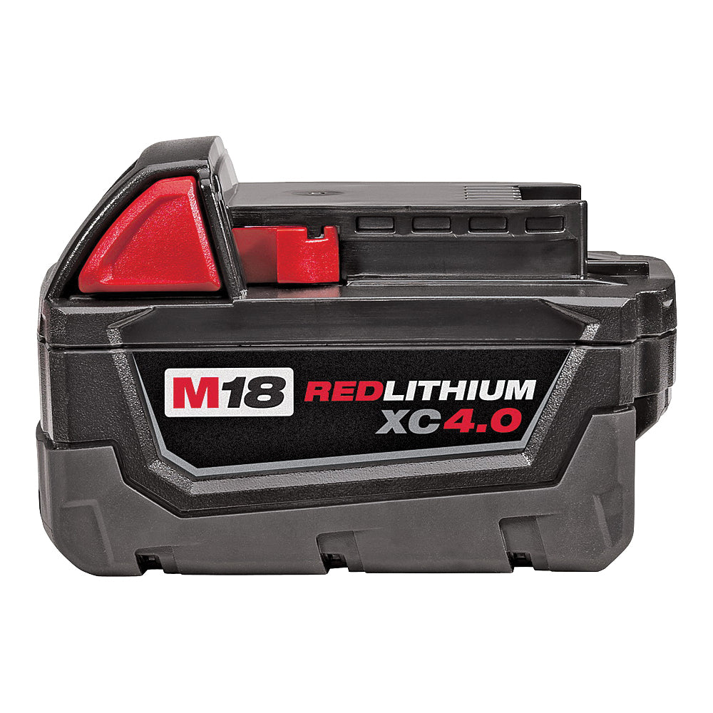 Milwaukee 48-11-1840 Rechargeable Battery Pack, 18 V Battery, 4 Ah
