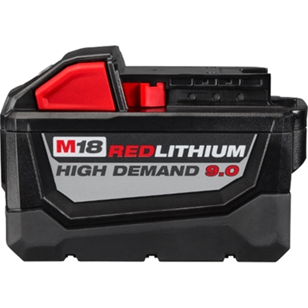 Milwaukee 48-11-1890 Rechargeable Battery Pack, 18 V Battery, 9 Ah