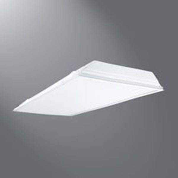 Metalux 2GR8432R Recessed Troffer, 120 V, 4-Lamp, 3100 Lumens Lumens, Steel Fixture, White Fixture