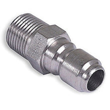 Load image into Gallery viewer, Mi-T-M AW-0017-0005 Adapter, 3/8 x 3/8 in Connection, Quick Connect Plug x MNPT, Stainless Steel
