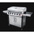 Char-Broil Performance Series 463276517 Gas Grill, 60000 Btu BTU, 6 -Burner, 650 sq-in Primary Cooking Surface