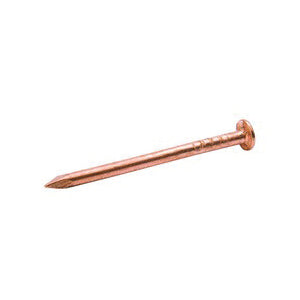 B &amp; K C15-125HC Nail, 1-1/4 in L, Steel, Copper