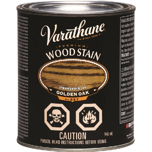 VARATHANE Y215314 Premium Wood Stain, Stain, Golden Oak, 946 mL, Can