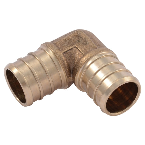 SharkBite UC256LFA Pipe Elbow, 3/4 in, Barb, 90 deg Angle, 200 psi Pressure