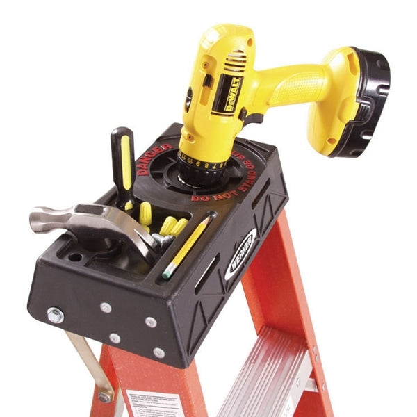 WERNER FTP6200 Series FTP6208 Tripod Ladder, 8 ft H, Type IA Duty Rating, Fiberglass, 300 lb