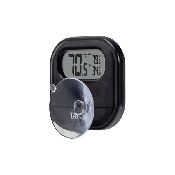 Taylor 1700 Thermometer, Digital, -4 to 140 deg F, Plastic Casing