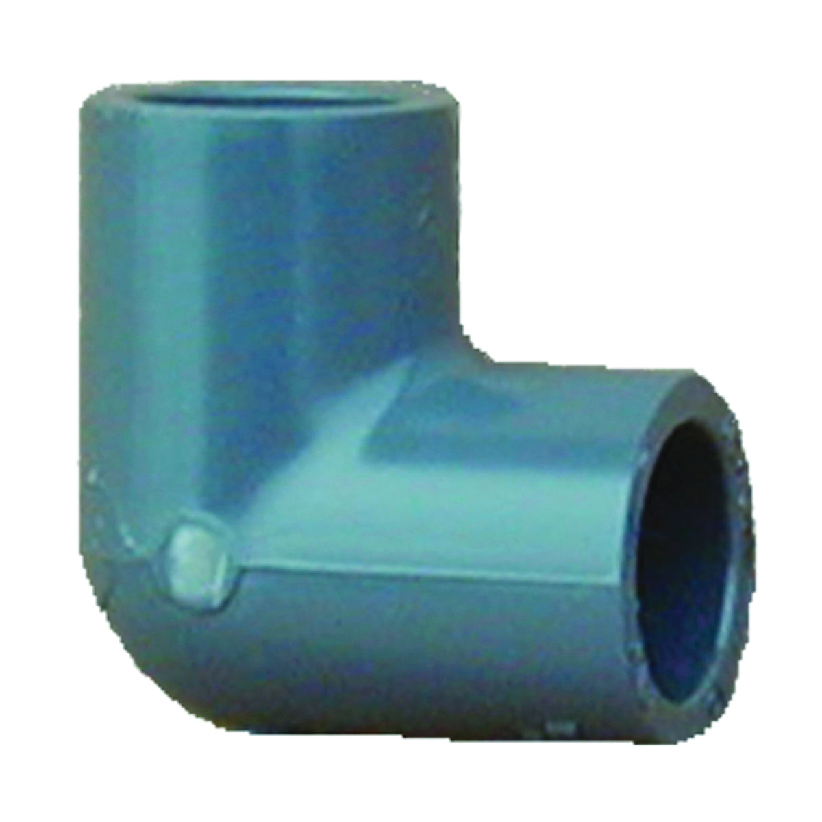 GENOVA 300 Series 307078 Pipe Elbow, 3/4 in, Slip, 90 deg Angle, PVC, Gray, SCH 80 Schedule